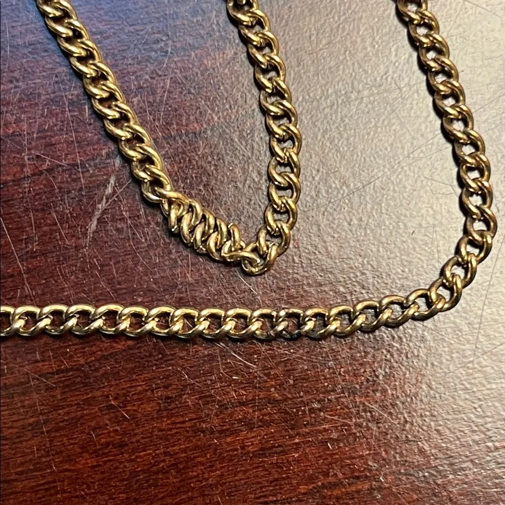 Articulated Butterfly Necklace in Antiqued Gold - Picture 16 of 16